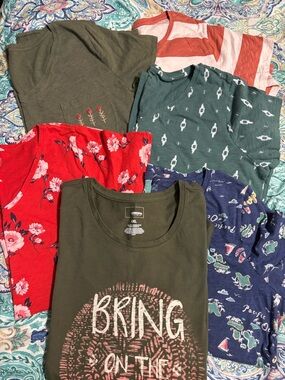 6 Sonoma xxl ladies t-shirts